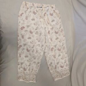 bandana print pants
